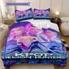 KPop Demon Hunter Mystical Beats Three-piece set(1 * duvet cover + 2 * pillowcase, without core)Bedding set Duvet cover and pillowcase