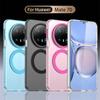 Для Magsafe Magnetic Matte Shockproof Case для Huawei Mate 70 Pro Candy Color Froste Magsafe Cover для HUAWEI Mate60 Pro Plus Wireless Charger Cover
