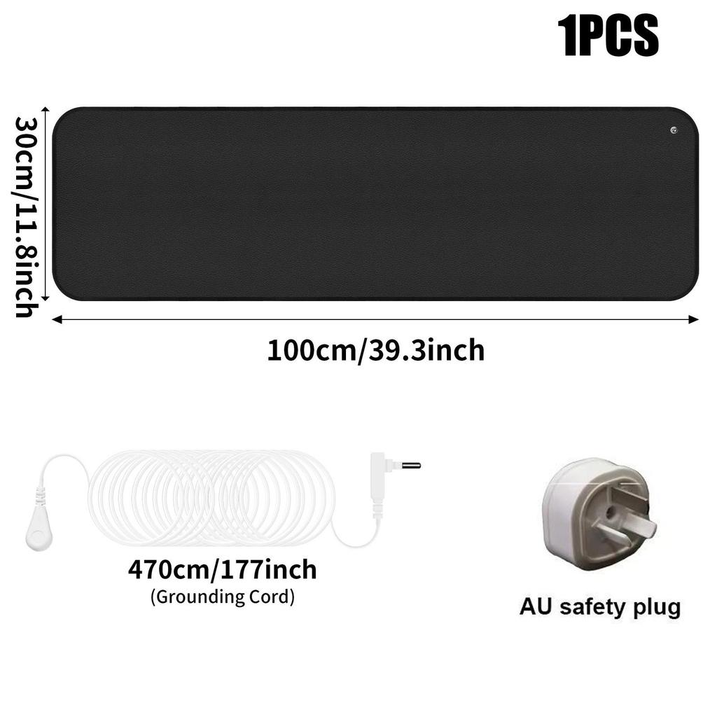 Различные размеры Заземляющий коврик Контакт с землей для ног Комфорт мышц Портативный для путешествий Прочный Для использования в помещении и на улице