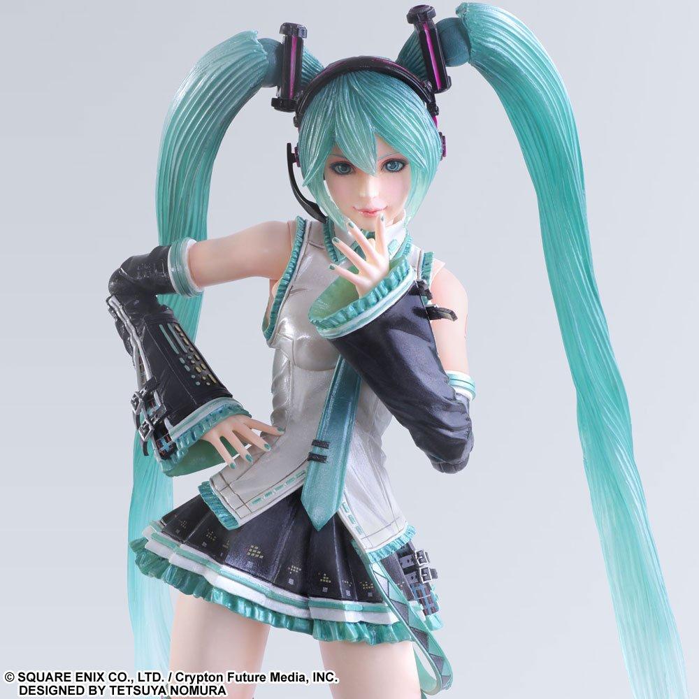 HATSUNE MIKU VARIANT PLAY ARTS KAI DESIGNED BY TETSUYA NOMURA Hatsune Miku PVC Painted Action Figure