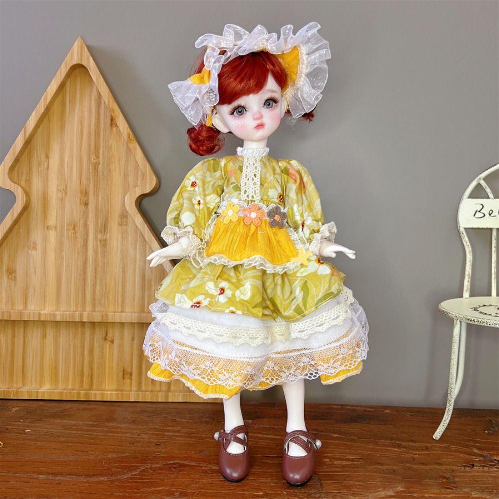 Cute 1/6 BJD Doll Outfit Set Lovely Girl Toy Gift Fashion Doll Accessories