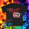 Новая футболка с логотипом электроинструмента Milwaukee M18 FUEL, мужская, смешная, размеры от S до 5XL