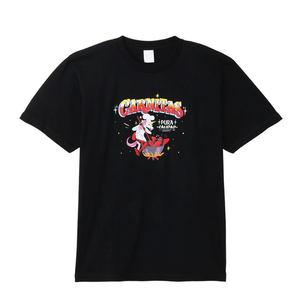 Small Planet Marvel "Deadpool & Wolverine" Short Sleeve Chimichanga T-Shirt, Size L, Black