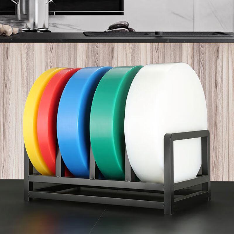 Stainless Steel Kitchen Cutting Board & Knife Rack