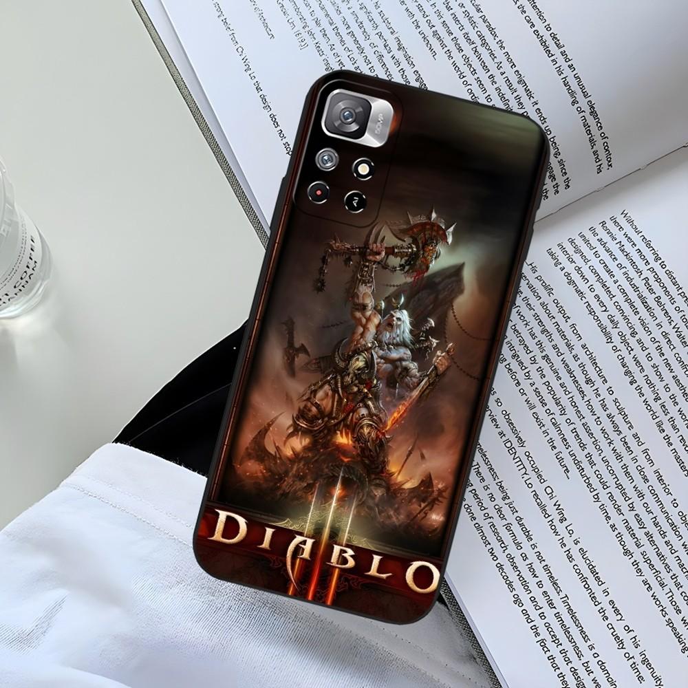 Горячая игра Diablo Чехол для телефона для Xiaomi Redmi Note 14 13 12 11 9 Ultra 10 Lite Poco F4 F5 X5 Pro Plus Чехол