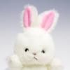 Takenoko Puchi Puchi Land Forest Friends Rabbit White Plush Toy 58452