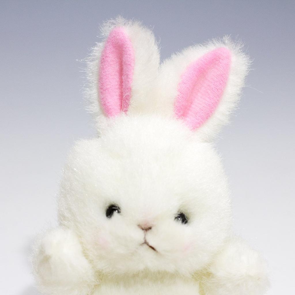 Takenoko Puchi Puchi Land Forest Friends Rabbit White Plush Toy 58452
