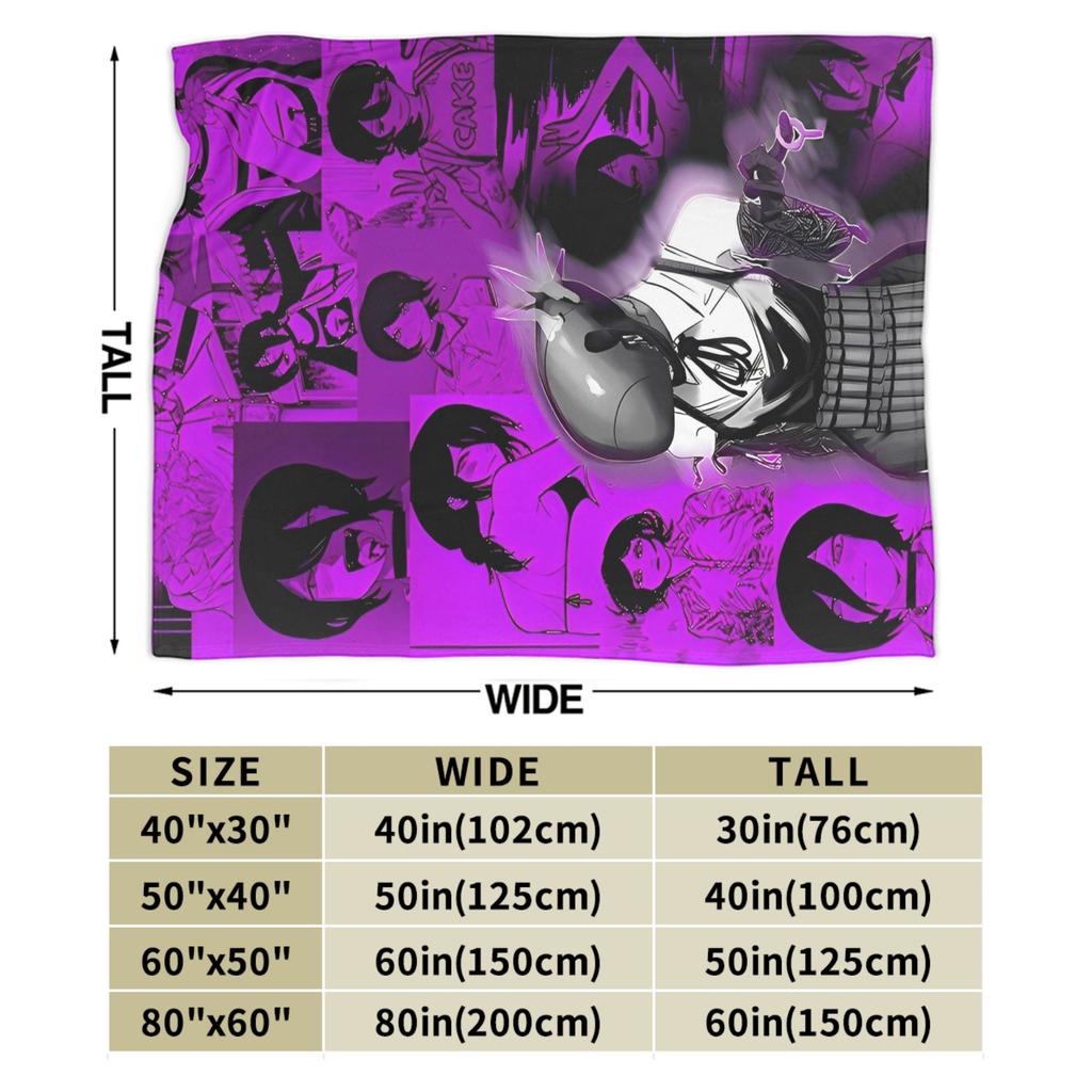 Chainsaw Man Reze Anime Blanket Quality Super Warm Throw Blanket Winter Travel Home Decor Fashion Bedspread