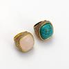 Vintage Distressed French Gemstone Ring for Women: Exquisite, High-End, Light Luxury, Inspiring Elegance In INS Style.