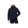 Fila Простая деловая повседневная теплая куртка-пуховик с длинным рукавом для мужчин, верхняя одежда, черная F11M247910F-BK