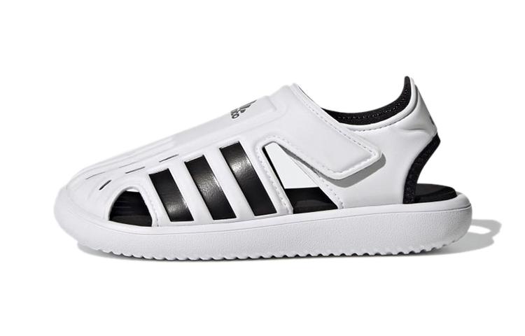 adidas Водные Сандалии Удобные Детские Сандалии Белый Черный Дети Возраст 3 7 Лет FY6044