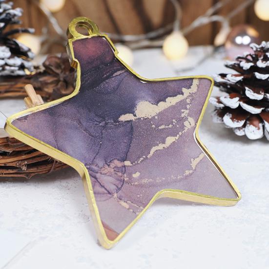 2 шт., рождественские формы из смолы, богатые узоры, недеформирующиеся, легко снимаются, создают потрясающие украшения, подарки, рождественские формы для подвесок, сделай сам, поделки из смолы