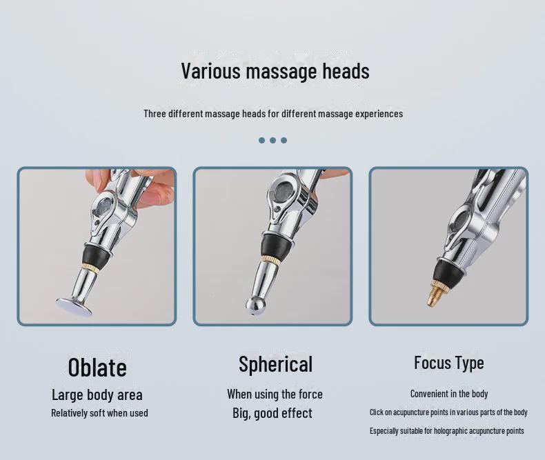 Электрическая ручка для акупунктурного массажа меридианов
