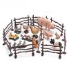 Pvc Animal Habitat Fencing Model For Diy Farm Scene And Model Collectors
