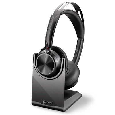 Беспроводная гарнитура Poly Voyager Focus 2, Совместима с Microsoft Teams, Оригинальный японский продукт, A58JDAA#AC3