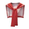 Warm Sweater Scarf Soft Shawl Wraps Women Knitted Fake Collar  Party