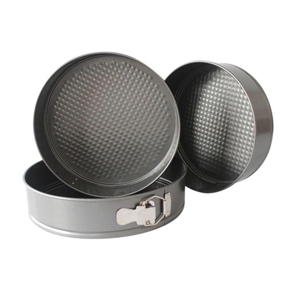 1Pcs Carbon Steel Cake Baking Pan Leakproof Cake Mould New Baking Mould for Home Kitchen Bakery
