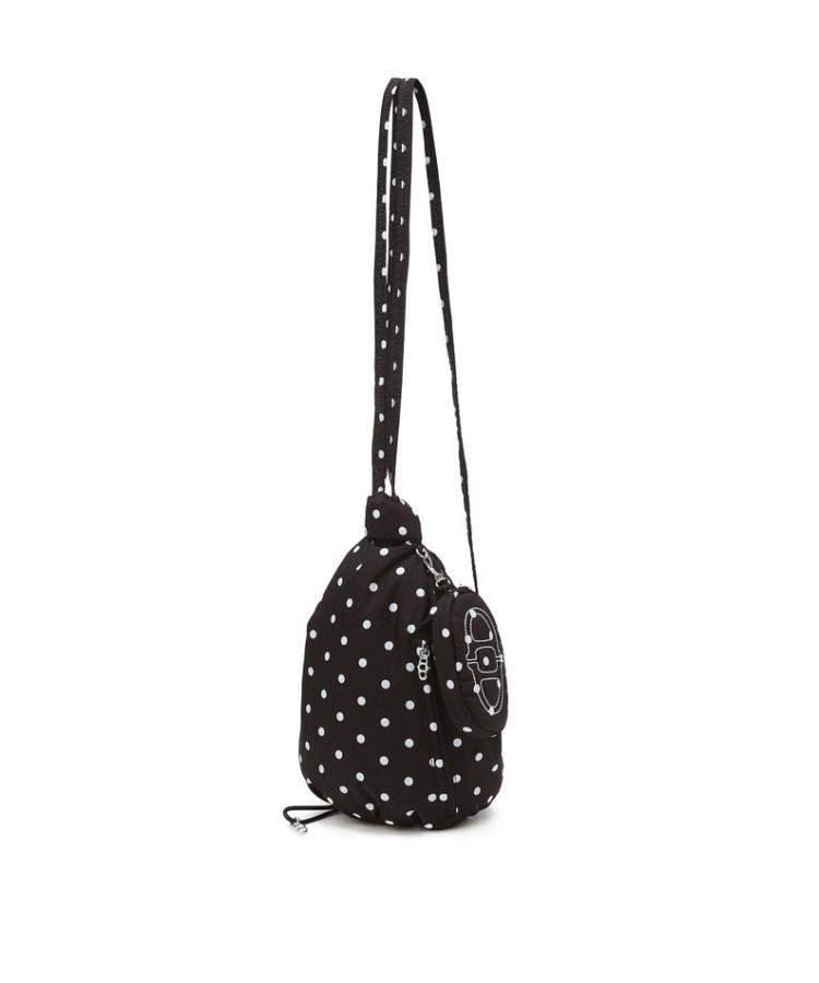 Athe Vanessabruno [Bonbon] Black Dot Shoulder Bag & Backpack Mini Aaba5F141Bk