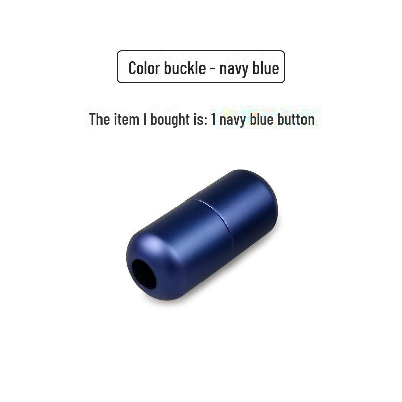 Алюминиевая пряжка для шнурков Capsule - металлический аксессуар для обуви No-Tie