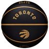 Wilson Мяч NBA Team City Collector Toronto Raptors, черный, баскетбольный, унисекс