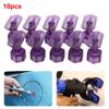 Car Body Repair Dent Glues Pulling Tabs Kits Paintless Dent Removal Tabs Puller Tabs For Automobiles Refrigerators Motorcycles 10 Pcs Purple Tabs