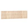 824828 vidaXL Wall-mounted Headboard 204x3x60 Cm Solid Pine Wood
