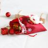 Рождественский подарок с конфетами, рождественская сумка-тоут, очаровательный дизайн, стильная атмосфера, праздничная подарочная сумка на шнурке