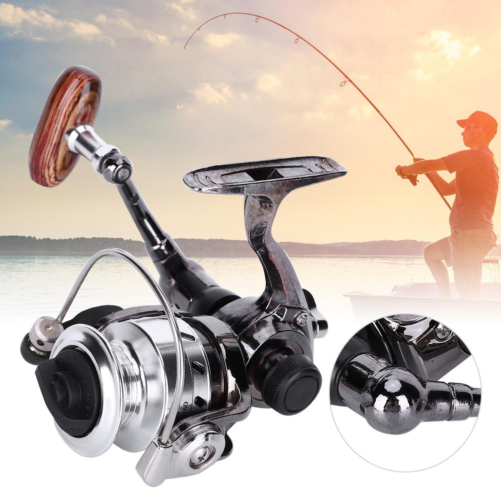 Portable All Metal Ice Fishing Waterproof Anti Rust Fish Lure Rod Wheel Reel Tackle with Small Handle