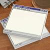 2PCS Unique Mini Memo Pad Self-Adhesive Reminder Notes Funny Portable Notepad  Home Use