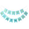 Anniversary Decorations Birthday Banner Decoration Party Balloons Paper Flowers
