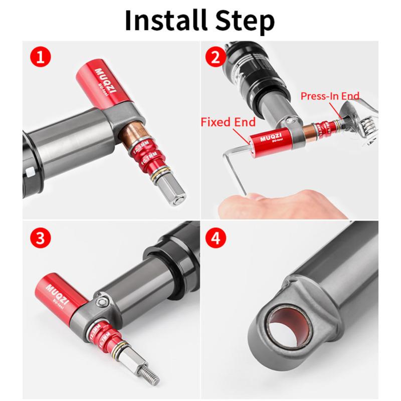 Mtb Rear Shock Absorber DU Bushing Tool Bike Removal Installation Shock Absorbers Bushing Bicycle