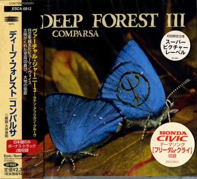 CD DEEP FOREST - Comparsa ESCA6912 Epic 1998 Япония Танцевальная и Электронная Музыка Б/У