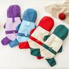 Thick Velvet Dog Raincoat Winter Warm Dog Four Legged Clothes Dog Hooded Jumpsuit  Daily Walk