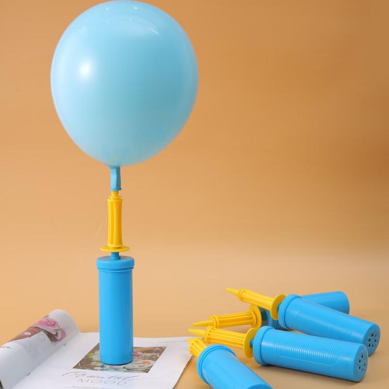 Shicai Balloon Pump, Hand-Operated Air Compressor, Inflation Tool for Birthday Parties And Weddings, Long Balloon Inflation Device, Durable And Sturdy
