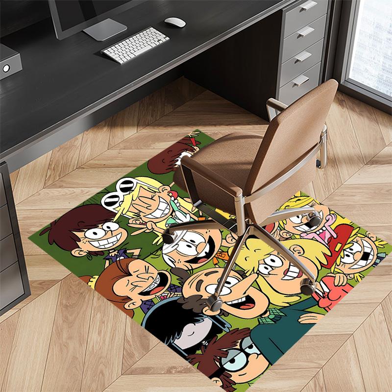 The Loud House1 Printed Absorbent Washable Carpet, Non-Slip Bathroom Mats, Kitchen Rugs, Yoga Mat,Living Room Entrance, Camping Picnic Rugs