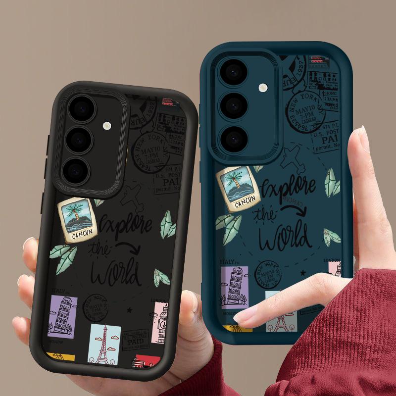 Знаменитый чехол для Samsung Galaxy A56 A36 A26 A16 5G A55 A35 A15 A54 A34 A17 A37 A57 S20 FE S21 S22 S23 S26 S24 S25 Ultra Capa