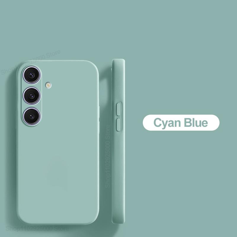 For S24 S23 Ultra Case Liquid Silicone Soft Back Cover Phone Cases For Samsung Galaxy S24 S 24 S23 S22 Ultra Plus S24Plus S24Ultra