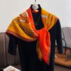 New Silk Scarf Spring and Autumn Summer Fashionable Scarf Versatile Professional Scarf
