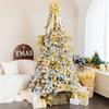 6/12pcs 8/10cm Festive Decorative Ball with Sequins Christmas Tree Hanging Ornaments  Wedding
