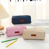 Пенал для девочек и мальчиков Kawaii, моющаяся коробка для ручек, разноцветная дополнительная милая сумка для ручек, канцелярские принадлежности для школьных принадлежностей