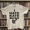 Винтажная белая хлопковая футболка I HATE KATE BUSH Все размеры S-345XL Унисекс HRN156