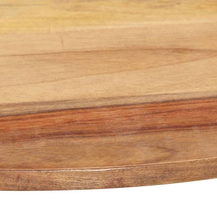 Table Top Solid Wood Round 15-16 Mm 70 Cm