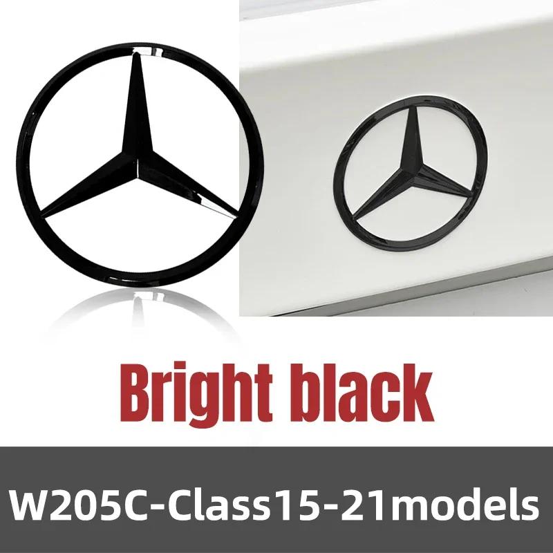 DIQ4   New For Mercedes Benz Replacement ABS Car Rear Trunk Decal Trunk Emblem Stickers Accessories For Mercedes Benz C-Class W205 15-2
