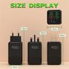 150W Fast Charger PD USB Phones Charger Quick Charge Adapter 6 Ports EU/US/UK For iPhone Samsung Huawei Plug Wall Adapter