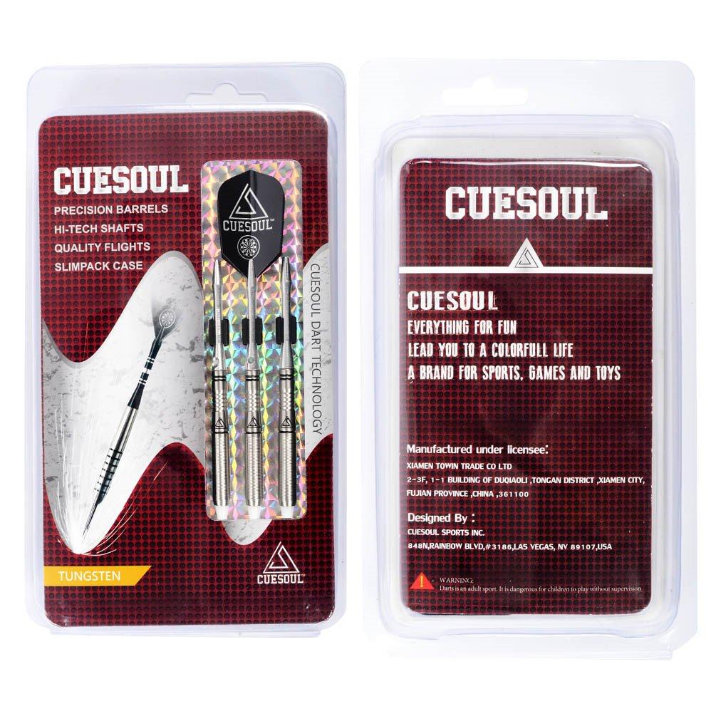 CUESOUL Soft Tip Tungsten Darts Precision Barrel 16 Tungsten Darts Set - граммы, 85%