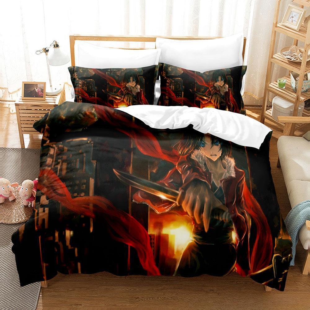 3d Printing AnimeThe Garden of Sinners Bedding Set Single Twin Full Queen King Size Bed Set Adult Kid Bedroom Duvet cover Sets