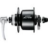 SHIMANO Втулка Dynamo 32H QR E2 Center Lock совместима с диском 1 мм черная EDHS501BL ALFINE DH-S501-L 6V-3.W OLD