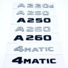 3D буквы A180 A200 A220 A250 A260 A180d A220d 4Matic ABS эмблема для Mercedes Benz A автомобиль багажник задний логотип наклейка