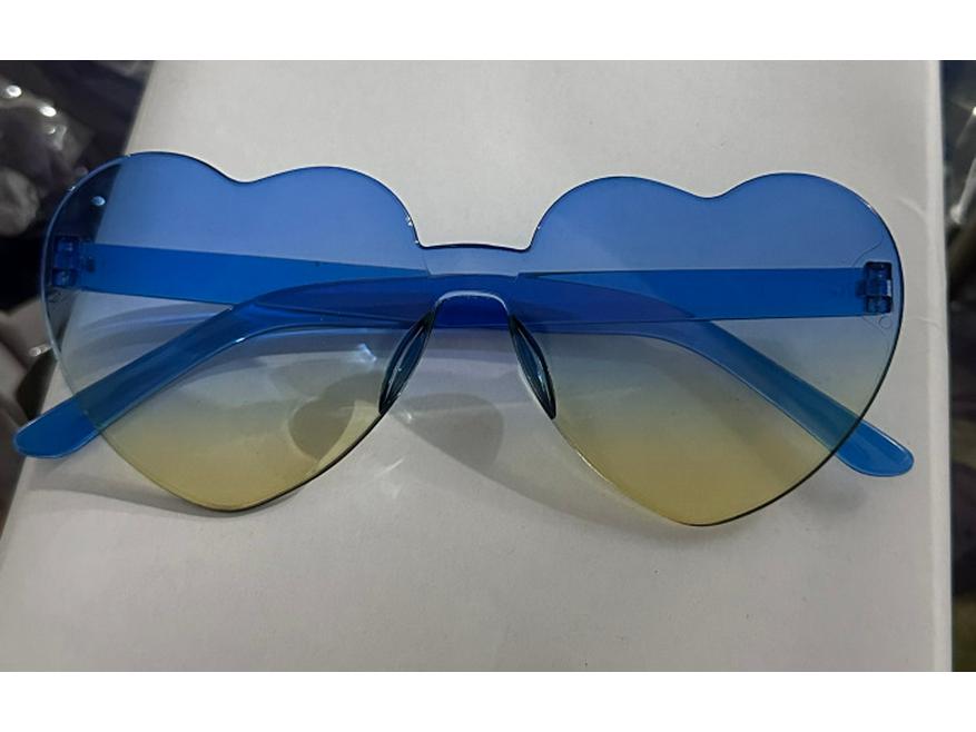 Модные солнцезащитные очки в форме сердца в европейско-американском стиле для женщин - Маскарадная вечеринка и забавные очки