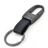 Fashion Leather Key Chain New Men Women Metal Waist Hanging KeyChain Best Gift Key Ring